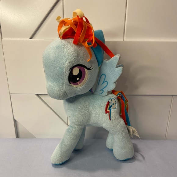 Hasbro 2015 My Little Pony Rainbow Dash Plush Stuffed Animal 12 inches - Picture 1 of 8
